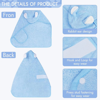 Quick-Dry Dog Bathrobe